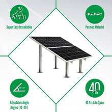 Load image into Gallery viewer, Loom Solar 2 Panel Stand (180 watts)