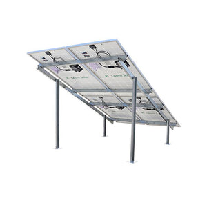 Loom Solar 2 row Design 4 Panel Stand 375 watt